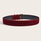 Vintage Suede Wide Waist Belt