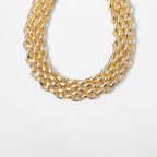Punk Style Chunky Curb Chain Choker Necklace