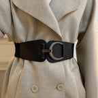 Fashion Leather Stretch Waist Belt