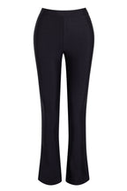 Haze High Waist Trendy Bandage Pants Black Bottom