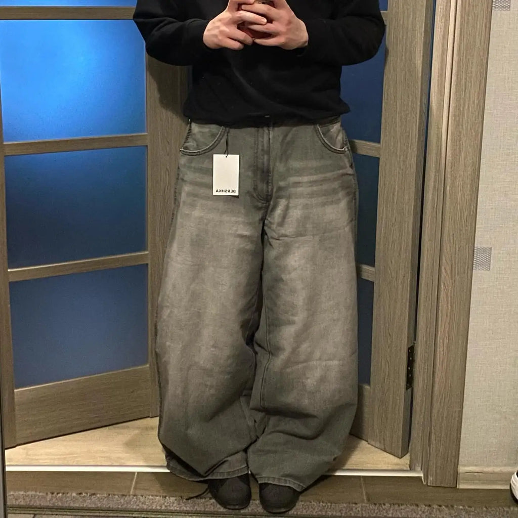 Vintage Washed Baggy Pants