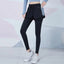 Elastic Waist Mesh 2 in 1 Gym Leggings Sweatpants blue / S