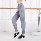 Stripe Quick Dry Reflective Outdoor Sweatpants