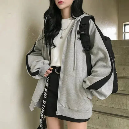 Casual Oversized Streetwear Hooded Hoody