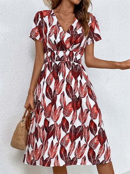 Ruffled Sleeveless Club Party Sexy Lady Summer New Fashion Midi Dress