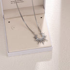 Vintage Style Gold Plated Sunflower Collar Necklace