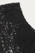 Off Shoulder Lace Bodycon Long Sleeve Tee