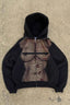 Artistic Portrait Sexy Full Zip Hoodie