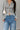 V Neck Striped Long Sleeve Blouse Secondary image