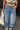 Cross Stud Curved Wide Leg Jeans Secondary image