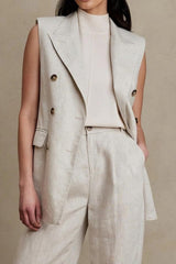 Solid Crew Neck Knit Top