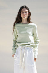 Classic Round Neck Knit Top