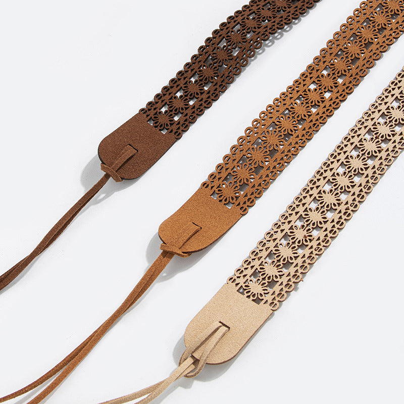 Boho Handmade Woven Wide Waist Belt