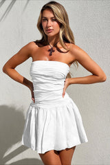 Strapless Bodycon Mini Party Dress
