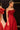 Elegant Satin One Shoulder Burgundy Formal Dress Secondary image