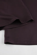 Plunging Neckline Two Piece Blazer Pants Set