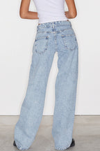 Low Rise Classic Relaxed Straight Leg Jeans