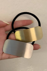Minimalist Square Metal Hair Cuff