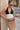 Color Block Polka Dot V Neck Tie Halter Top Secondary image