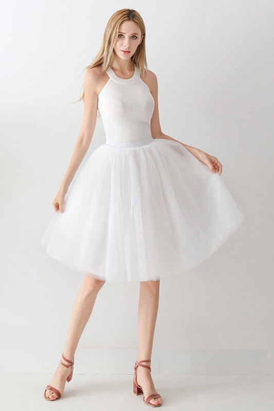 Adult High Waist Tulle Puff Mini Skirt Secondary image