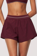 Brushed Double Layer Sports Shorts