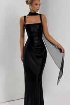 Solid Color Slim Elegant Chic Prom Dress