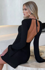 Adalee Mini Graceful Dress Black Dress