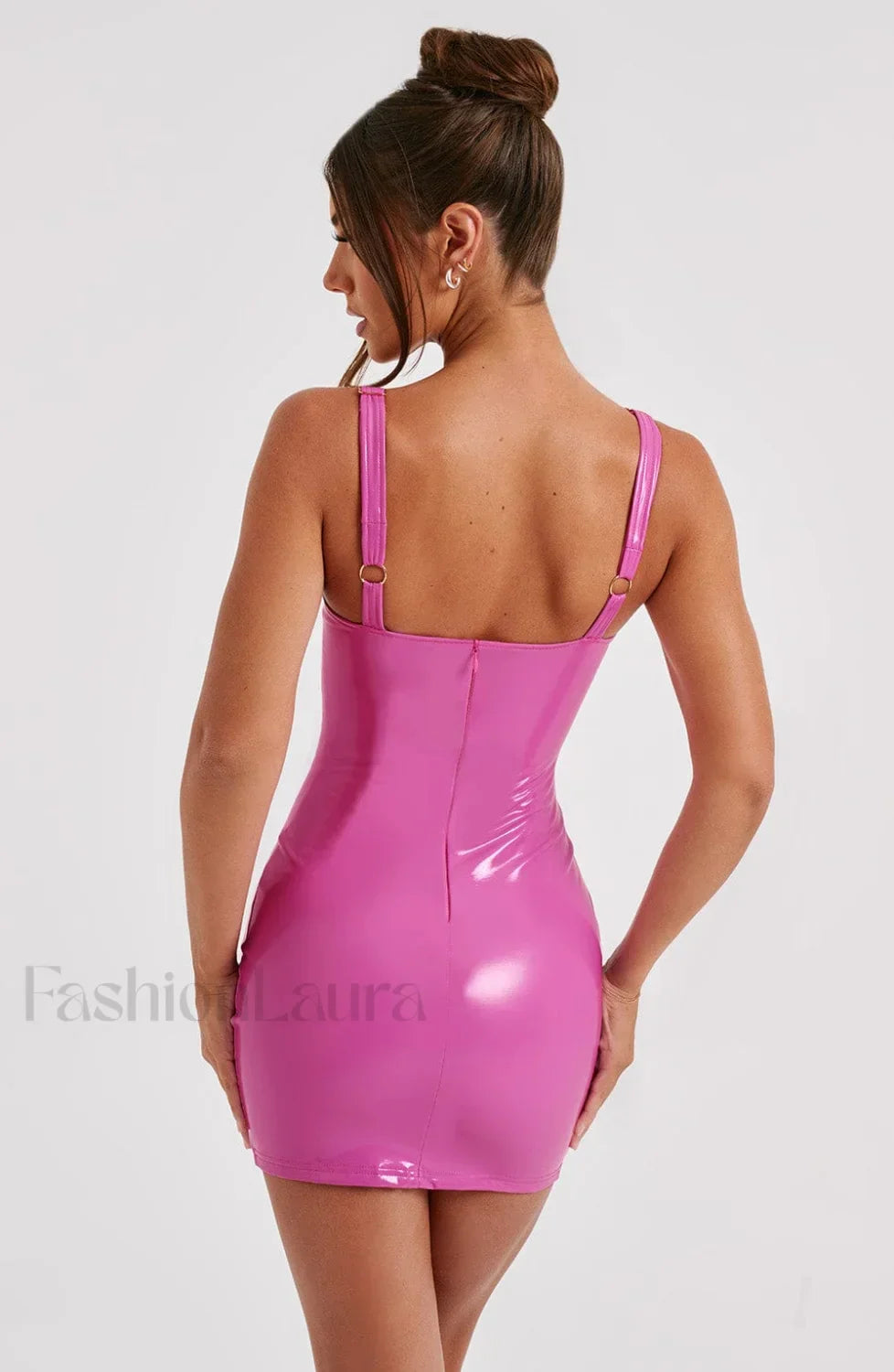 Addison Mini Graceful Dress - Pink Secondary image
