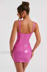 Addison Mini Graceful Dress Pink Dress