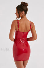 Addison Mini Graceful Dress Red Dress