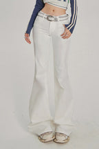 Low Rise Stretchy Slim Bootcut Jeans