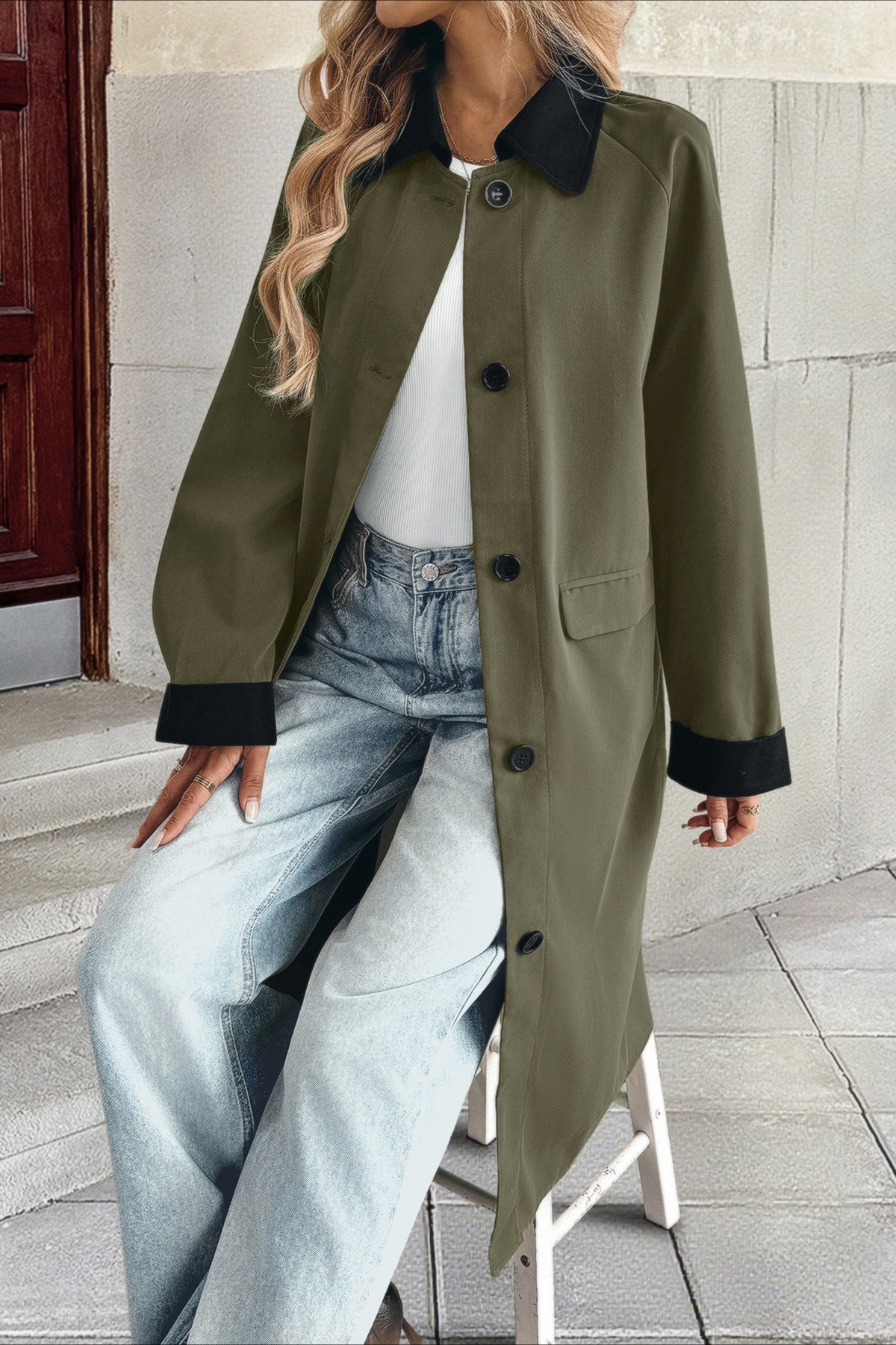 Long Line Commuter Style Overcoat Secondary image