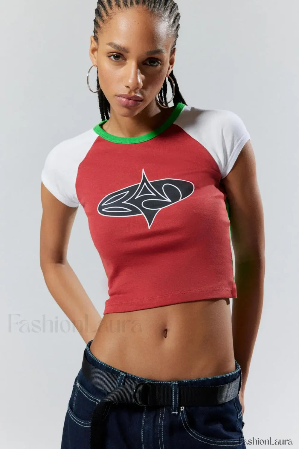 Aesthetic Letter Print Gothic Grunge T Shirt