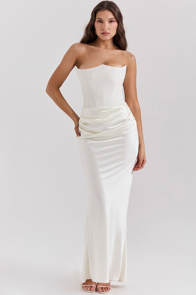 Chic Corset Backless Bodycon Formal Dress