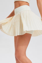 High Waist Tennis Pleated Quick Dry Mini Skort