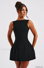 Alana Mini Graceful Dress Black Dress