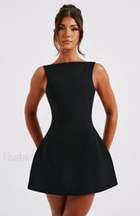 Alana Mini Graceful Dress Black XS Dress