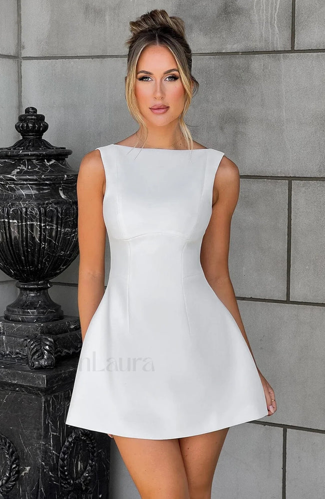 Alana Mini Graceful Dress Ivory S Dress Main image