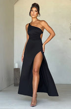 Alecia Maxi Graceful Dress Black Dress