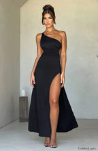 Alecia Maxi Graceful Dress Black Dress