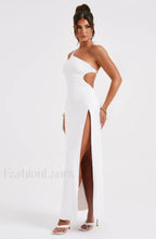 Alecia Maxi Graceful Dress White Dress