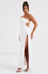 Alecia Maxi Graceful Dress White Dress