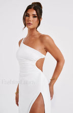 Alecia Maxi Graceful Dress White Dress