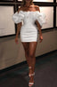 Allie Mini Graceful Dress White XS Dress