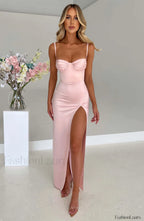 Alora Maxi Graceful Dress Blush Dress