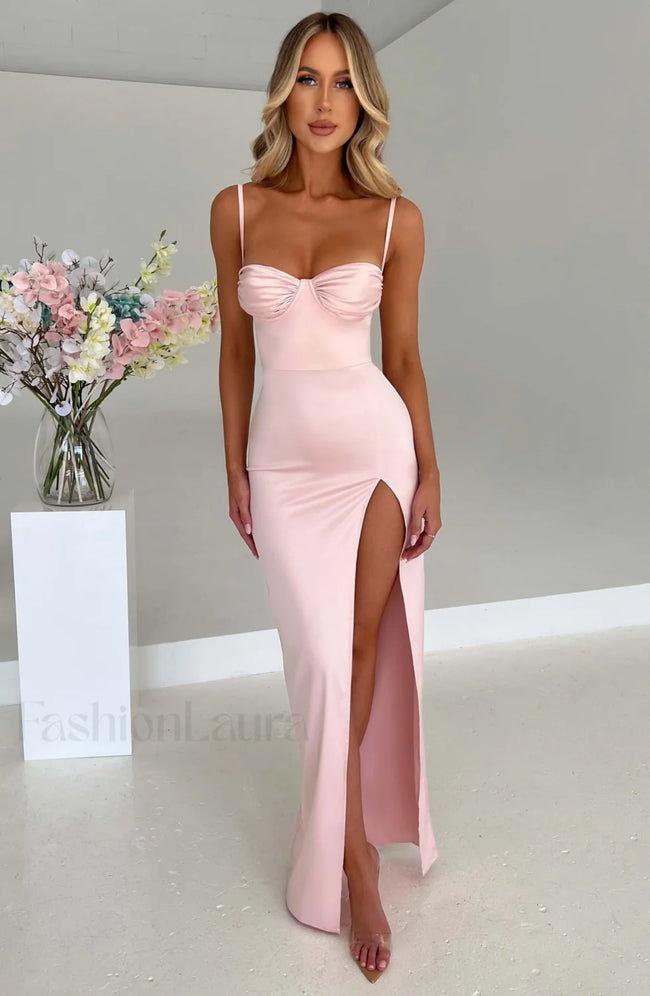 Alora Maxi Graceful Dress Blush S Dress Main image