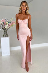 Alora Maxi Graceful Dress Blush S Dress