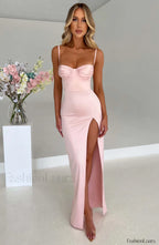 Alora Maxi Graceful Dress Blush S Dress