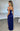 Alora Maxi Graceful Dress - Navy Secondary image