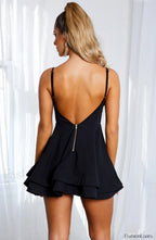 Amanda Mini Graceful Dress Black Dress